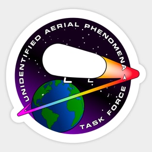 Unidentified Aerial Phenomena Task Force (UAPTF) Tic Tac Sticker